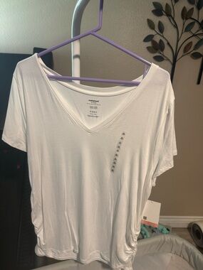 White Motherhood Maternity TShirt